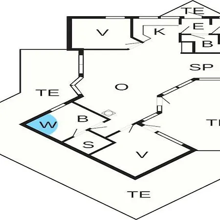 10 Person In Rudk Bing Ferienhaus Spodsbjerg